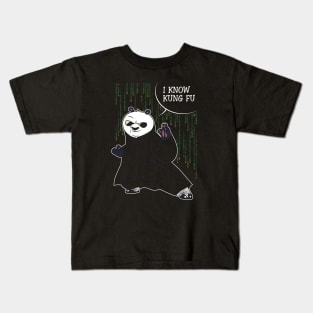 I Know Kung Fu Kids T-Shirt